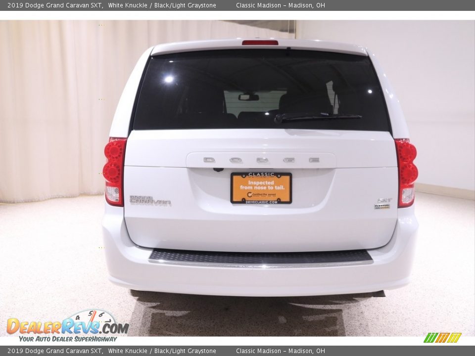 2019 Dodge Grand Caravan SXT White Knuckle / Black/Light Graystone Photo #18