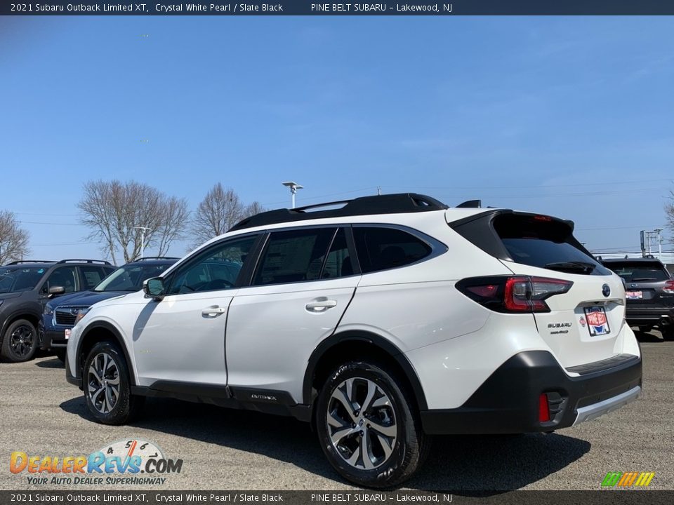2021 Subaru Outback Limited XT Crystal White Pearl / Slate Black Photo #6