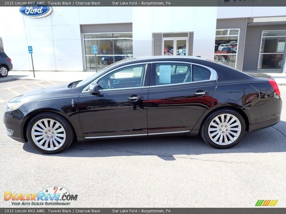 Tuxedo Black 2015 Lincoln MKS AWD Photo #2