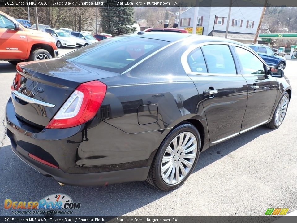 Tuxedo Black 2015 Lincoln MKS AWD Photo #5