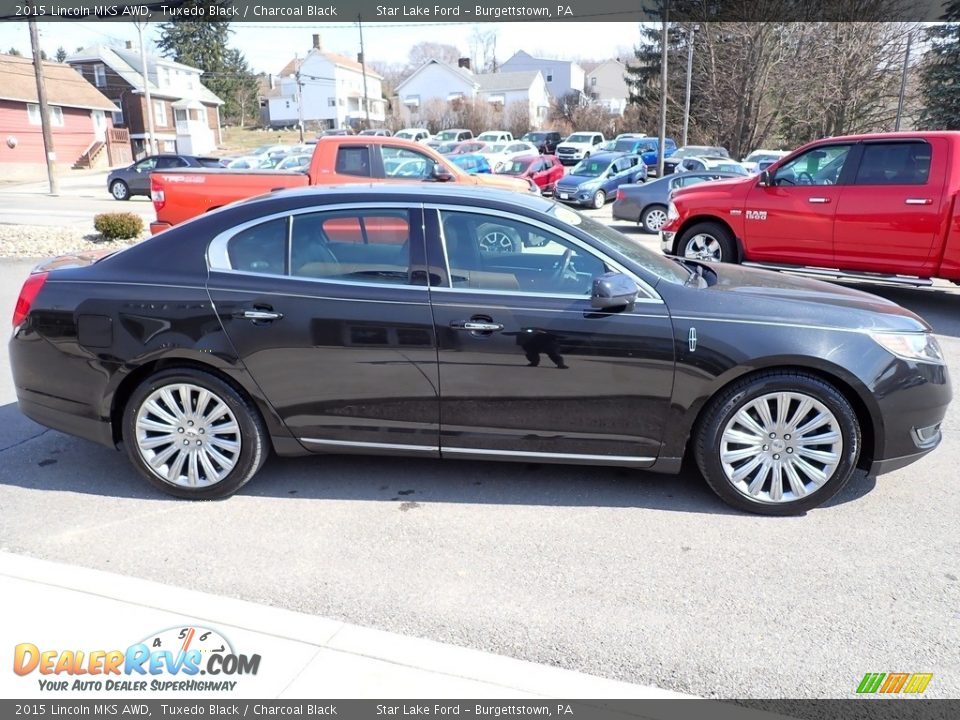 Tuxedo Black 2015 Lincoln MKS AWD Photo #6