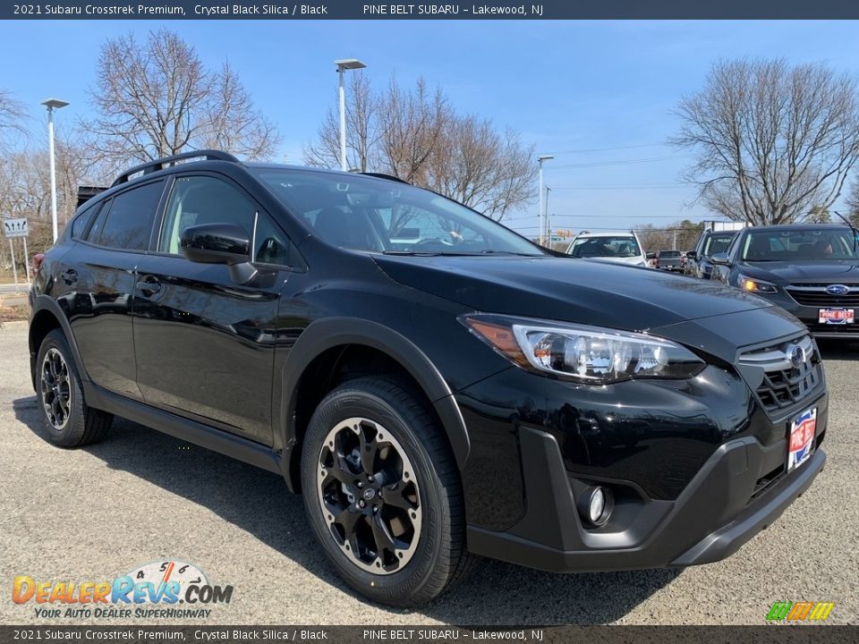 2021 Subaru Crosstrek Premium Crystal Black Silica / Black Photo #1