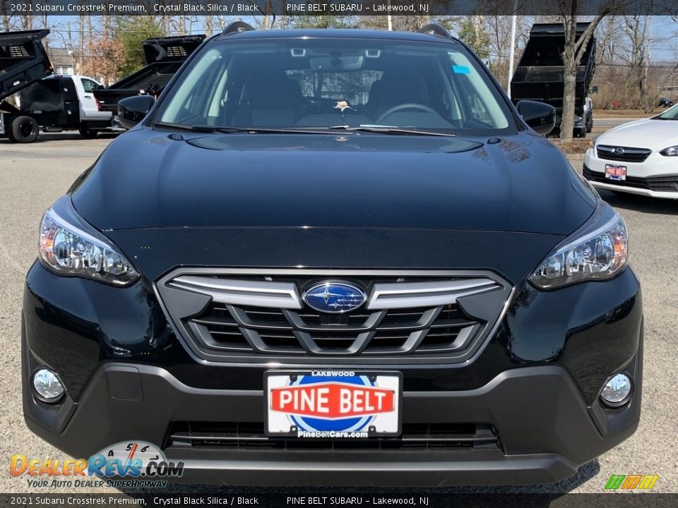 2021 Subaru Crosstrek Premium Crystal Black Silica / Black Photo #3