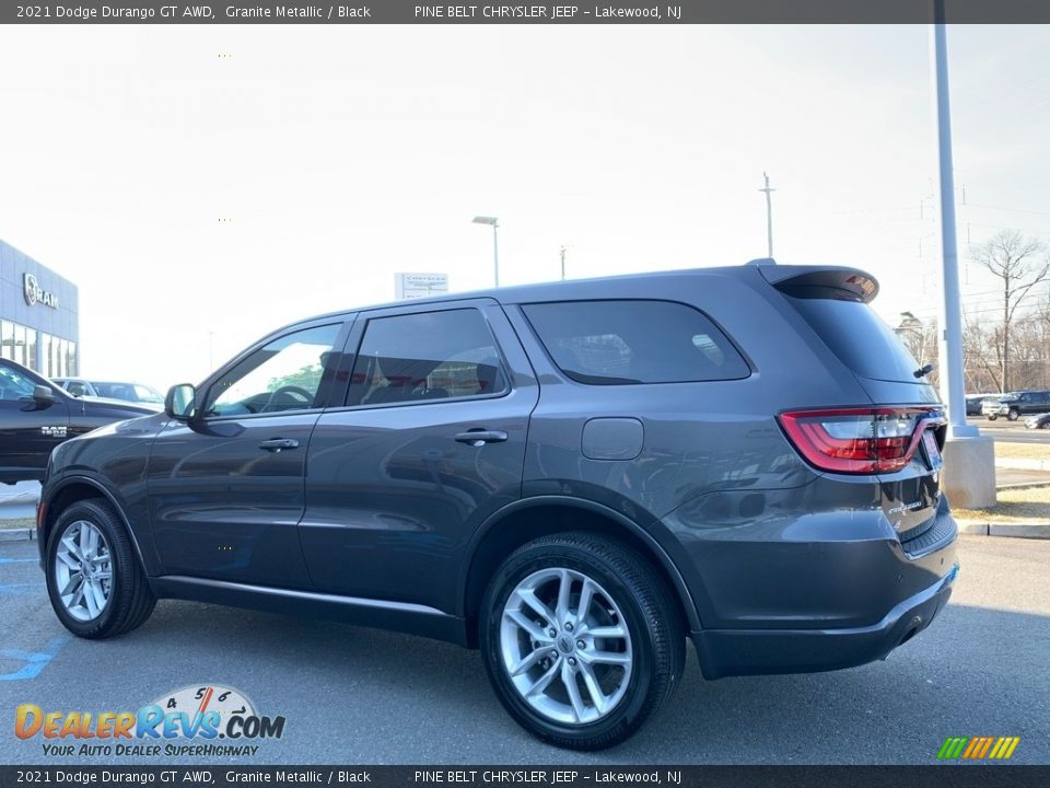 2021 Dodge Durango GT AWD Granite Metallic / Black Photo #4