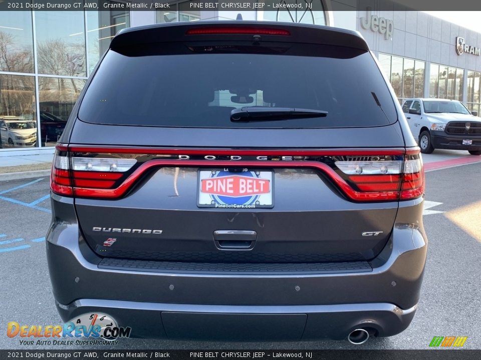 2021 Dodge Durango GT AWD Granite Metallic / Black Photo #5