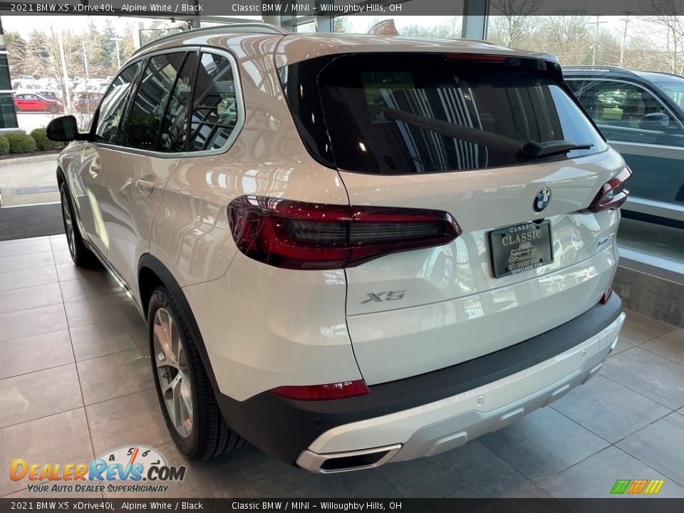 2021 BMW X5 xDrive40i Alpine White / Black Photo #2