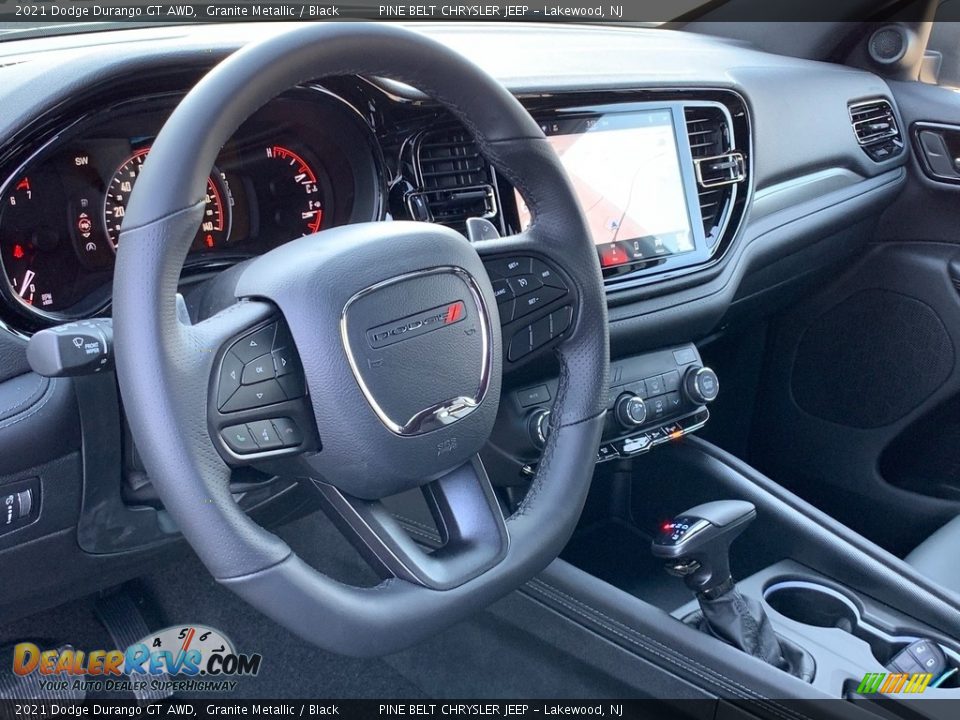 2021 Dodge Durango GT AWD Granite Metallic / Black Photo #9