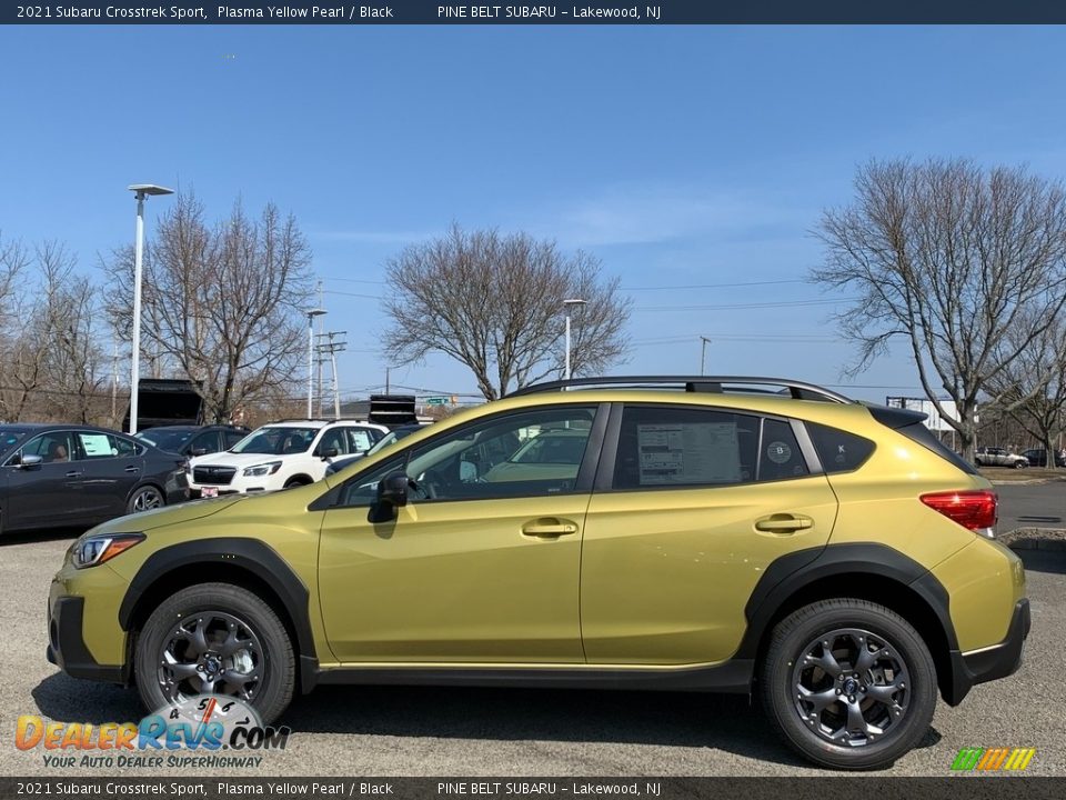 Plasma Yellow Pearl 2021 Subaru Crosstrek Sport Photo #4