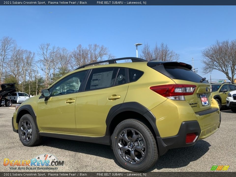 2021 Subaru Crosstrek Sport Plasma Yellow Pearl / Black Photo #6