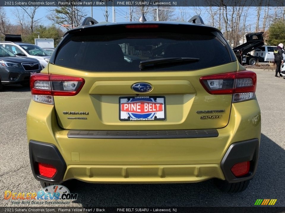 2021 Subaru Crosstrek Sport Plasma Yellow Pearl / Black Photo #7