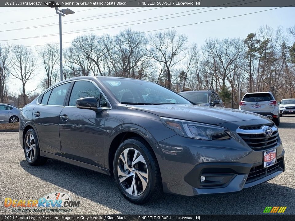 2021 Subaru Legacy Premium Magnetite Gray Metallic / Slate Black Photo #1