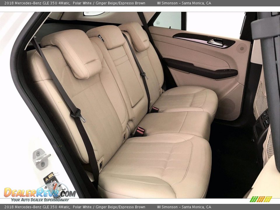 Rear Seat of 2018 Mercedes-Benz GLE 350 4Matic Photo #19