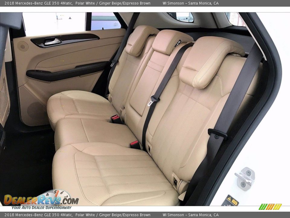 Rear Seat of 2018 Mercedes-Benz GLE 350 4Matic Photo #20