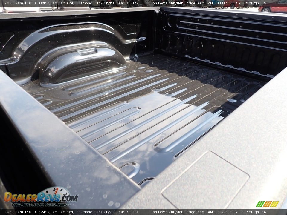 2021 Ram 1500 Classic Quad Cab 4x4 Diamond Black Crystal Pearl / Black Photo #13