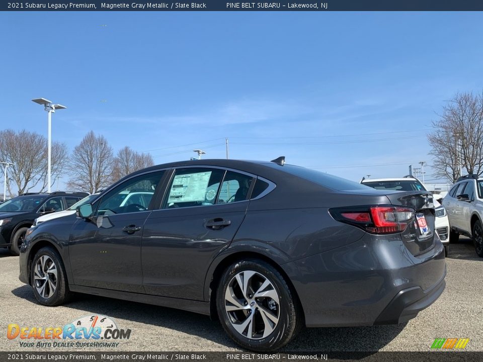 2021 Subaru Legacy Premium Magnetite Gray Metallic / Slate Black Photo #6