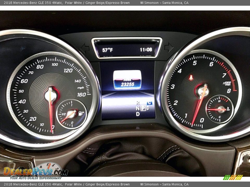 2018 Mercedes-Benz GLE 350 4Matic Gauges Photo #23