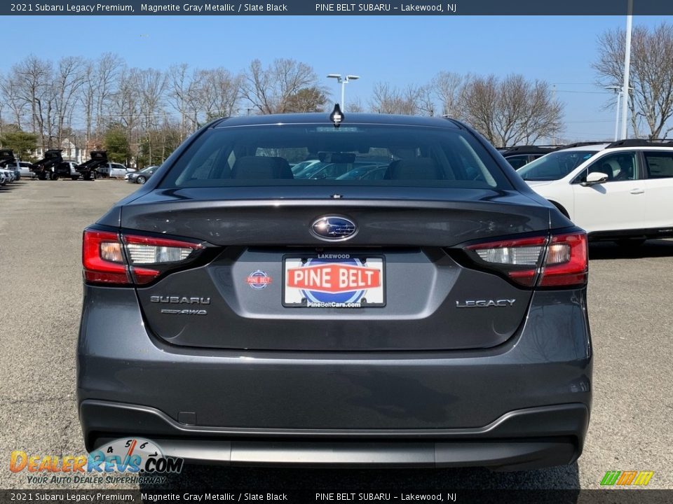 2021 Subaru Legacy Premium Magnetite Gray Metallic / Slate Black Photo #7