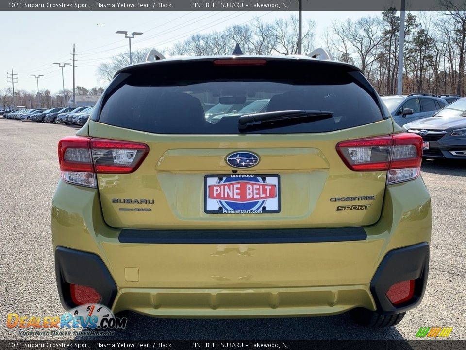 2021 Subaru Crosstrek Sport Plasma Yellow Pearl / Black Photo #7