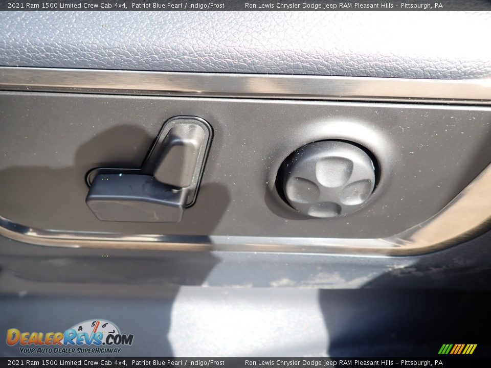 2021 Ram 1500 Limited Crew Cab 4x4 Patriot Blue Pearl / Indigo/Frost Photo #16