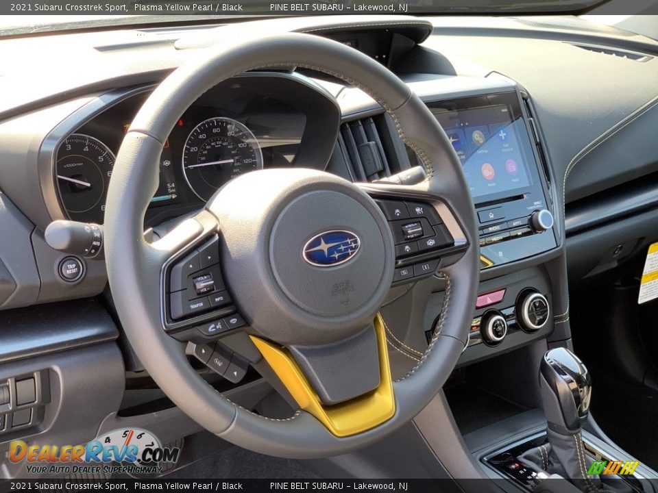 2021 Subaru Crosstrek Sport Plasma Yellow Pearl / Black Photo #12