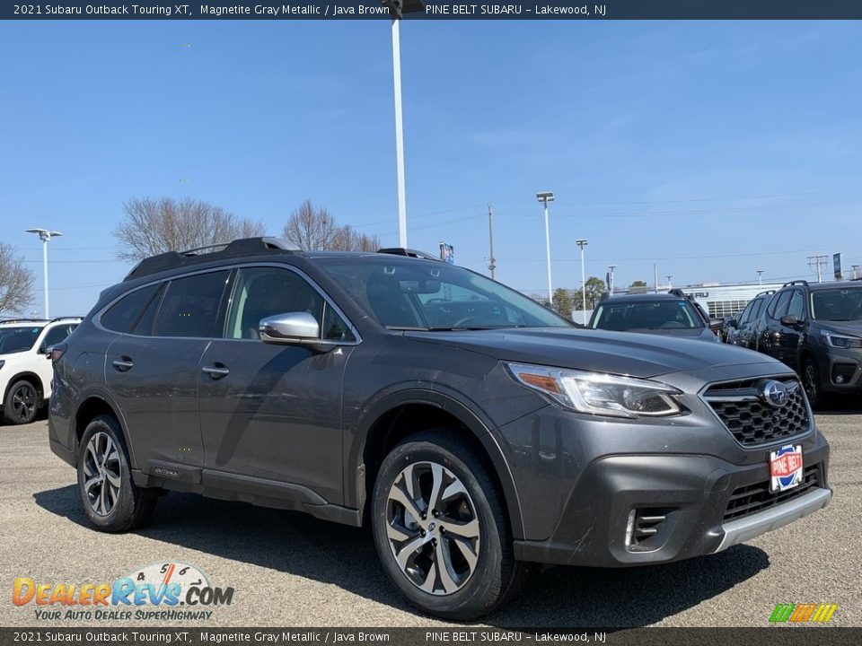 2021 Subaru Outback Touring XT Magnetite Gray Metallic / Java Brown Photo #1