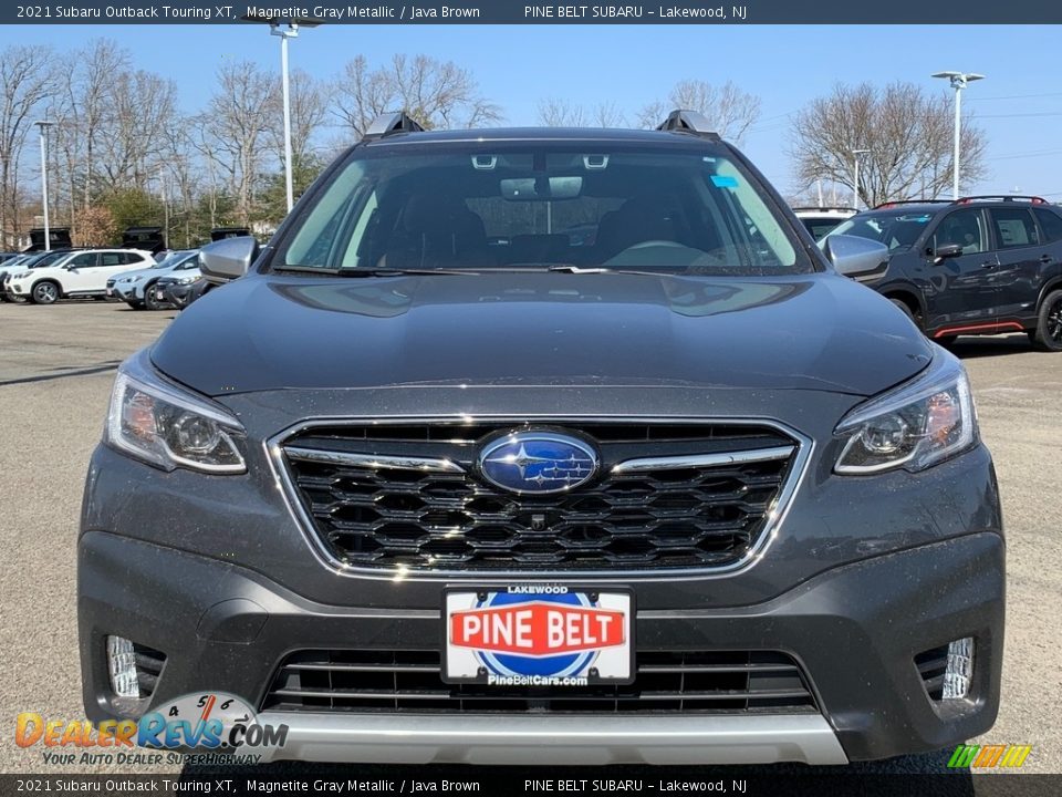 2021 Subaru Outback Touring XT Magnetite Gray Metallic / Java Brown Photo #3