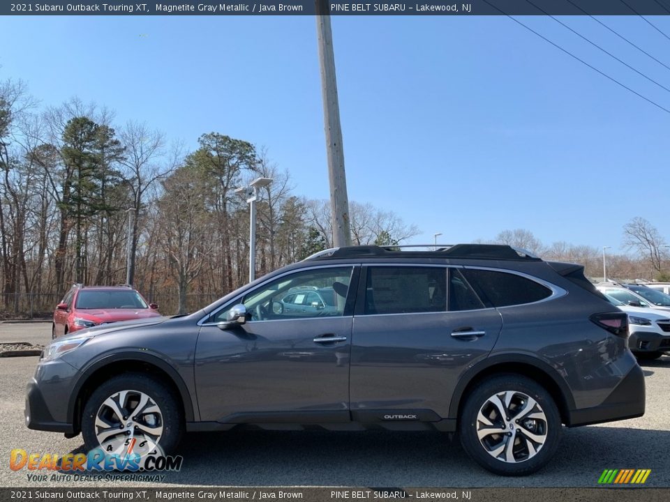 2021 Subaru Outback Touring XT Magnetite Gray Metallic / Java Brown Photo #4