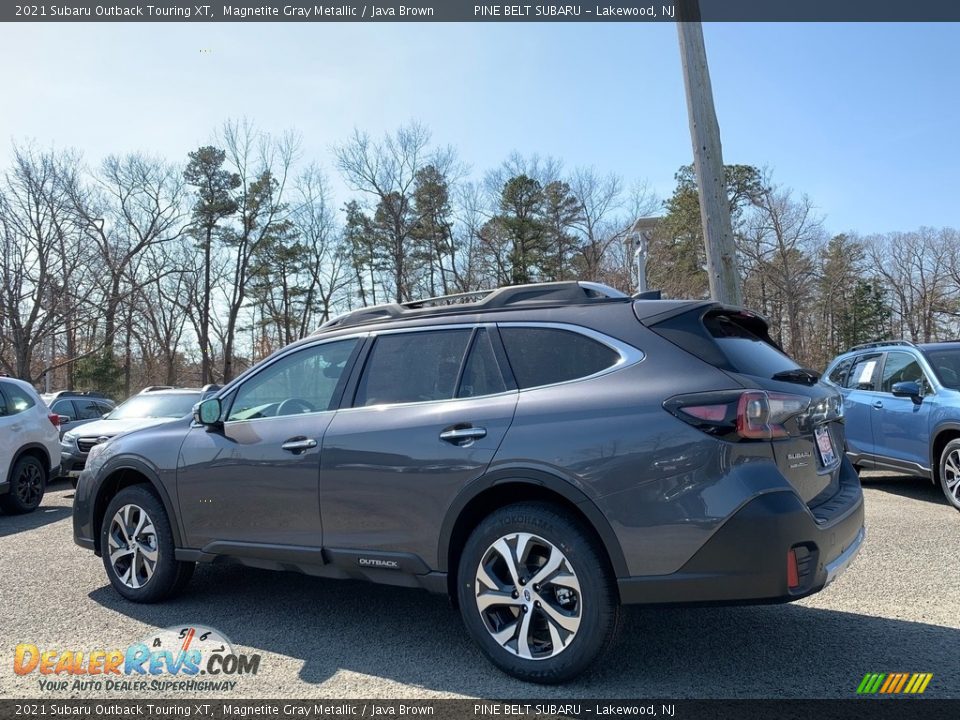 2021 Subaru Outback Touring XT Magnetite Gray Metallic / Java Brown Photo #6