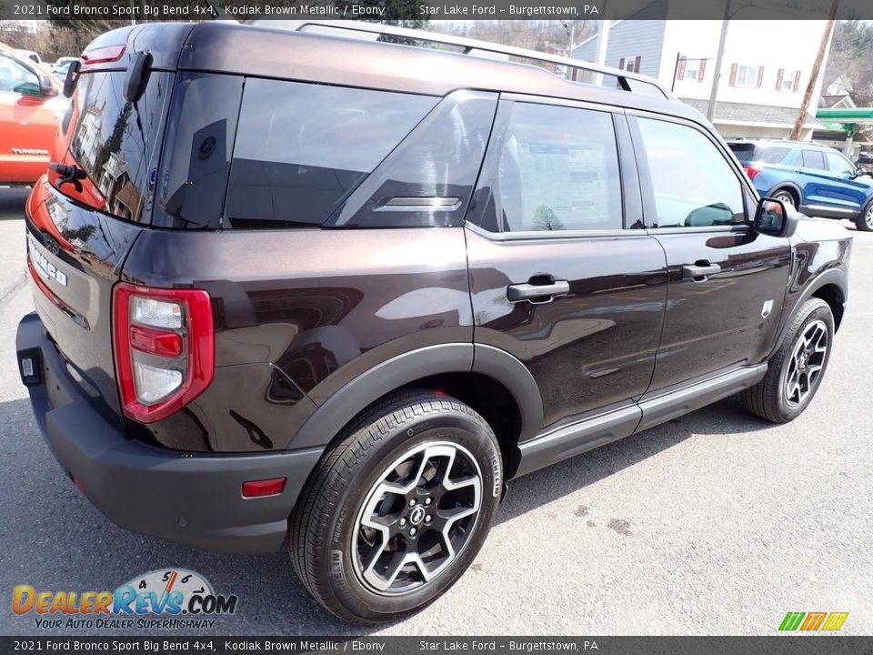 Kodiak Brown Metallic 2021 Ford Bronco Sport Big Bend 4x4 Photo #6