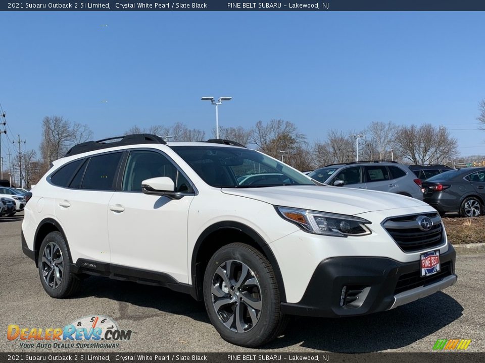 2021 Subaru Outback 2.5i Limited Crystal White Pearl / Slate Black Photo #1