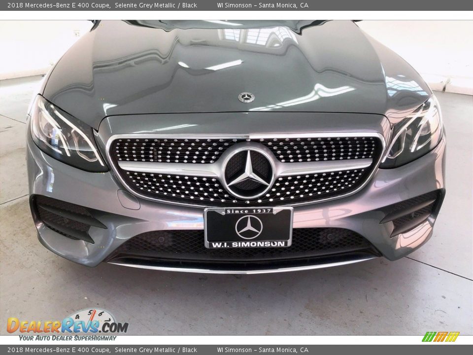 2018 Mercedes-Benz E 400 Coupe Selenite Grey Metallic / Black Photo #30