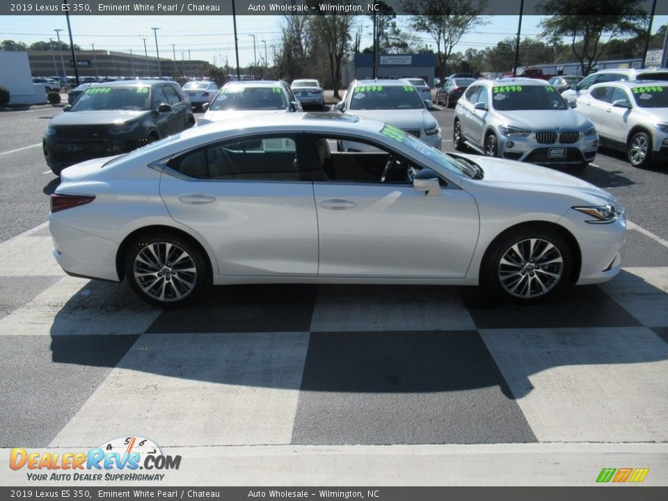 2019 Lexus ES 350 Eminent White Pearl / Chateau Photo #3