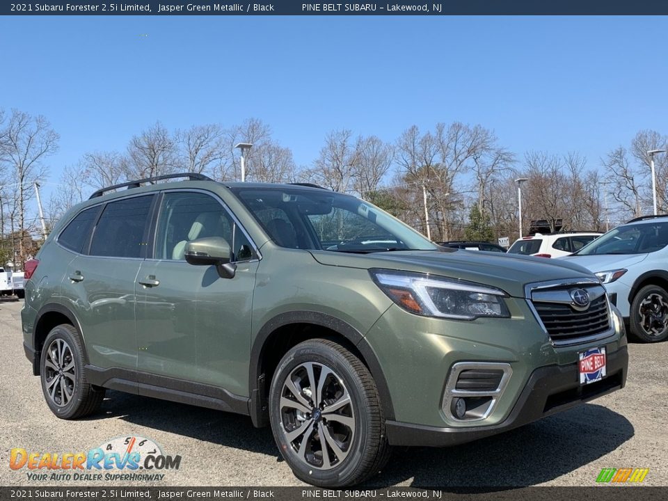 2021 Subaru Forester 2.5i Limited Jasper Green Metallic / Black Photo #1