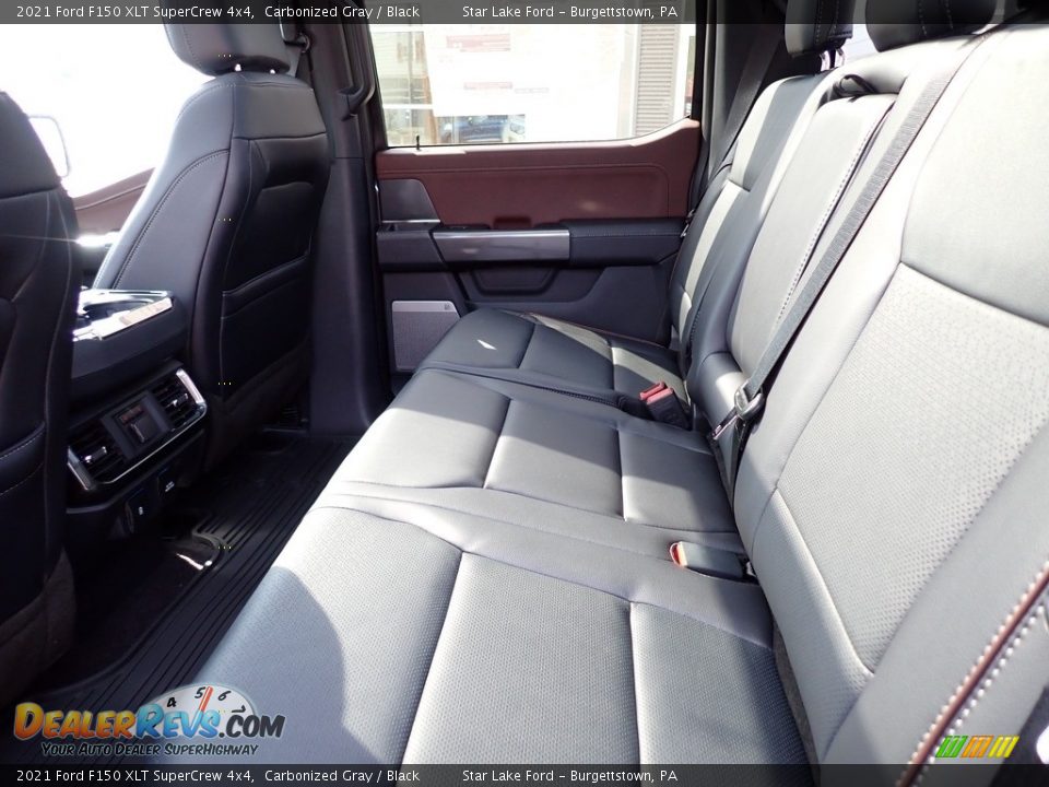 2021 Ford F150 XLT SuperCrew 4x4 Carbonized Gray / Black Photo #10