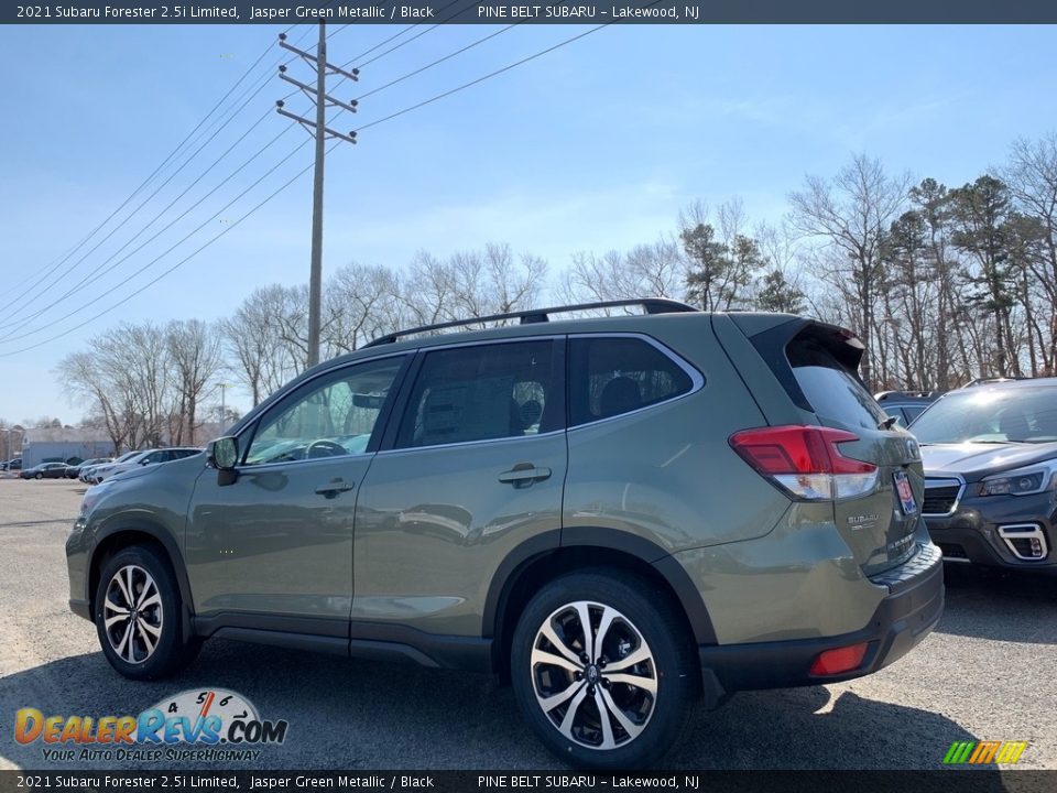 2021 Subaru Forester 2.5i Limited Jasper Green Metallic / Black Photo #6