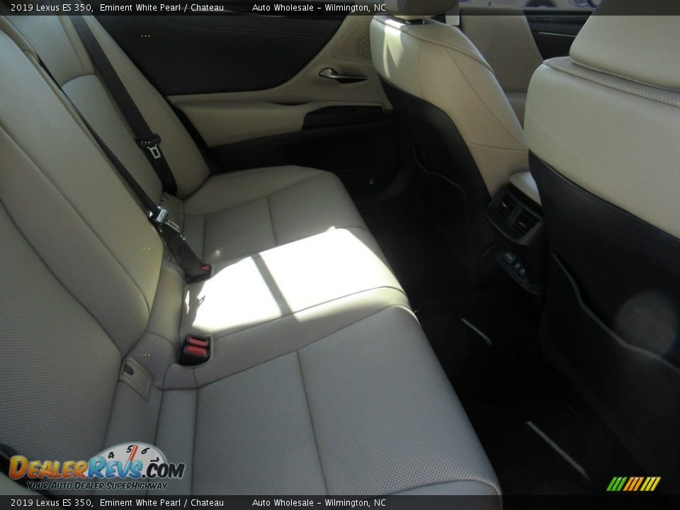 2019 Lexus ES 350 Eminent White Pearl / Chateau Photo #14