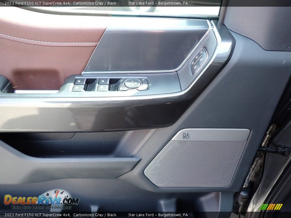 2021 Ford F150 XLT SuperCrew 4x4 Carbonized Gray / Black Photo #13