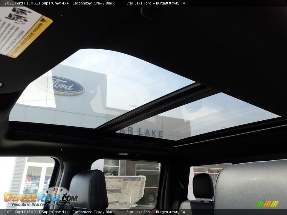 2021 Ford F150 XLT SuperCrew 4x4 Carbonized Gray / Black Photo #16