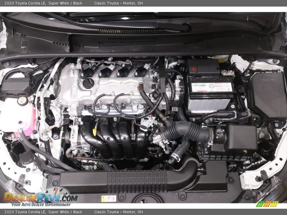 2020 Toyota Corolla LE Super White / Black Photo #18