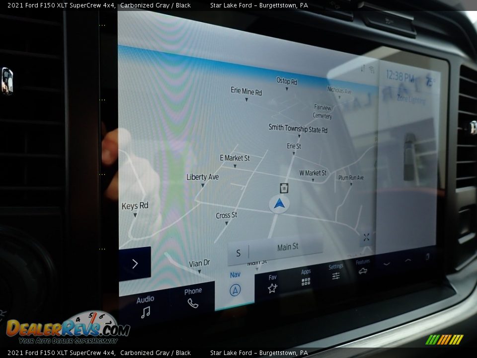 2021 Ford F150 XLT SuperCrew 4x4 Carbonized Gray / Black Photo #18