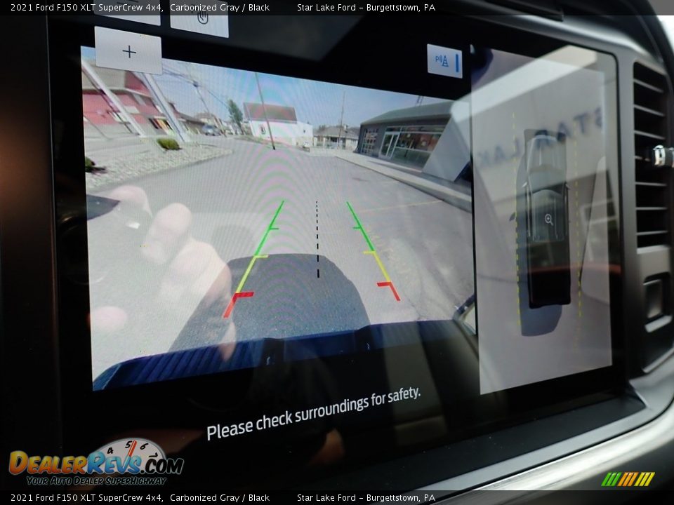 2021 Ford F150 XLT SuperCrew 4x4 Carbonized Gray / Black Photo #19