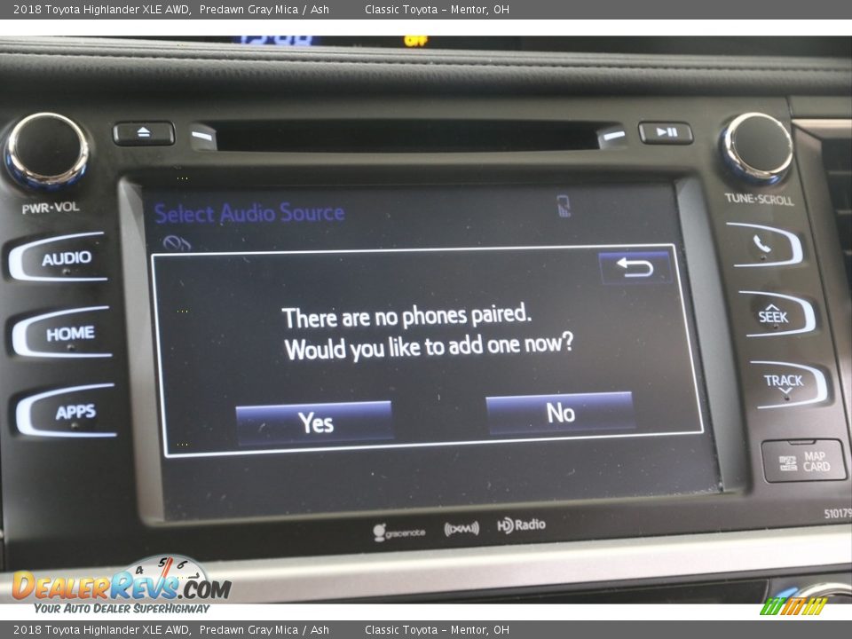 2018 Toyota Highlander XLE AWD Predawn Gray Mica / Ash Photo #12