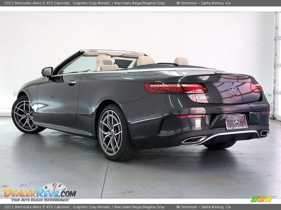 2021 Mercedes-Benz E 450 Cabriolet Graphite Gray Metallic / Macchiato Beige/Magma Gray Photo #2