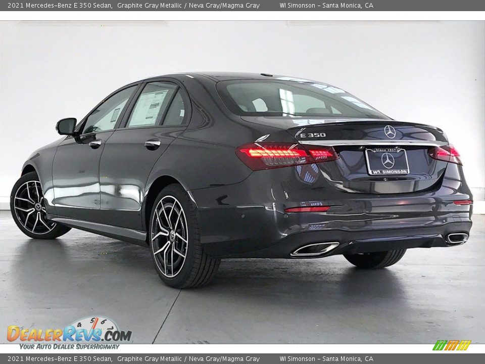 2021 Mercedes-Benz E 350 Sedan Graphite Gray Metallic / Neva Gray/Magma Gray Photo #2