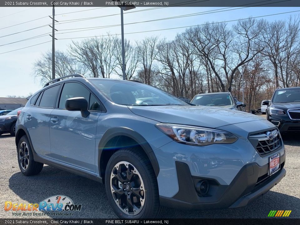 2021 Subaru Crosstrek Cool Gray Khaki / Black Photo #1