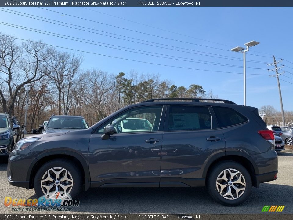 2021 Subaru Forester 2.5i Premium Magnetite Gray Metallic / Black Photo #4