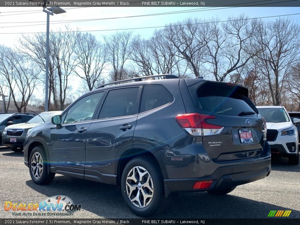 2021 Subaru Forester 2.5i Premium Magnetite Gray Metallic / Black Photo #6