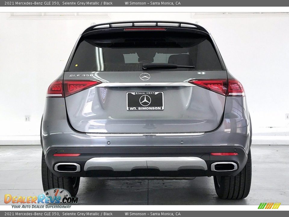 2021 Mercedes-Benz GLE 350 Selenite Grey Metallic / Black Photo #3