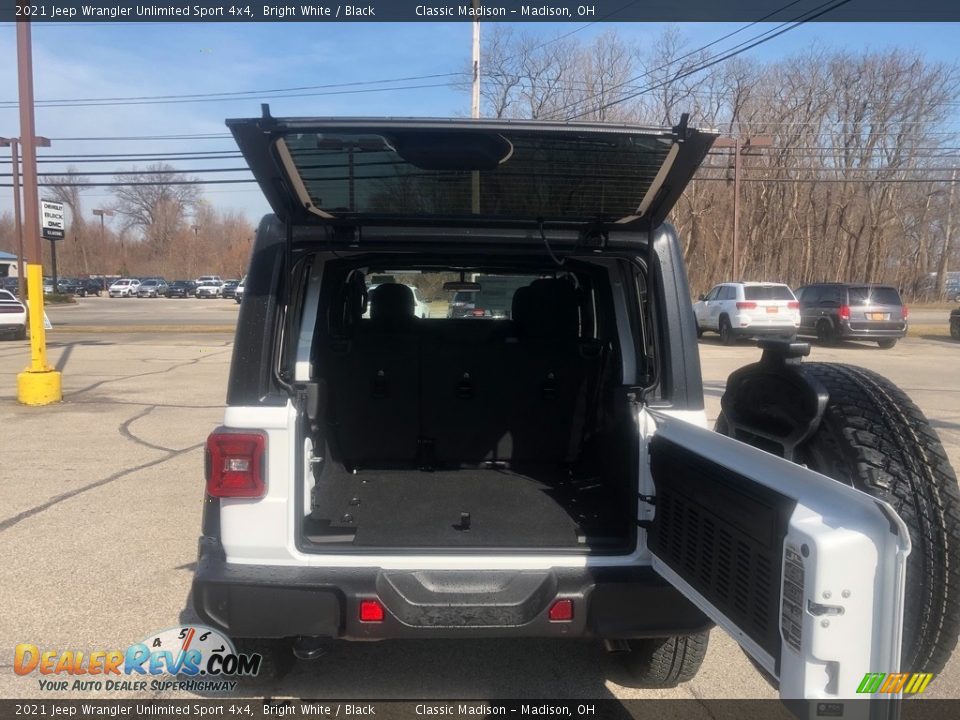 2021 Jeep Wrangler Unlimited Sport 4x4 Bright White / Black Photo #11