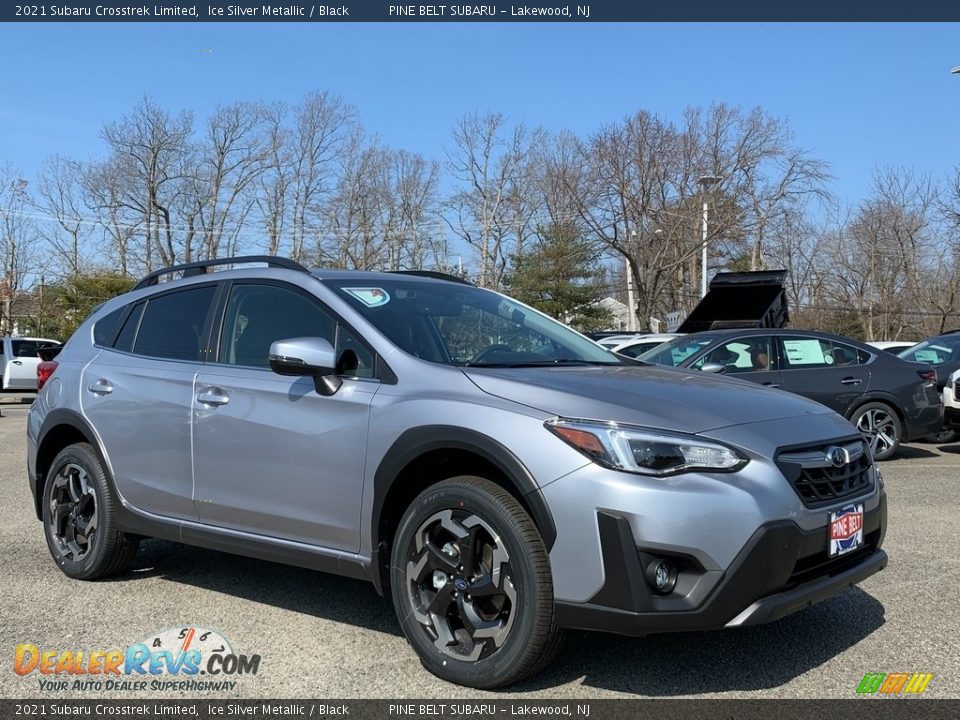 2021 Subaru Crosstrek Limited Ice Silver Metallic / Black Photo #1